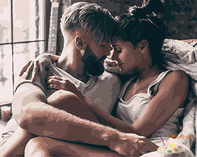 Liebe Malen nach Zahlen GX28947