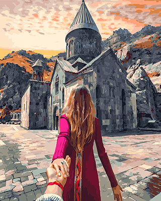 Porträt Malen nach Zahlen GX28956