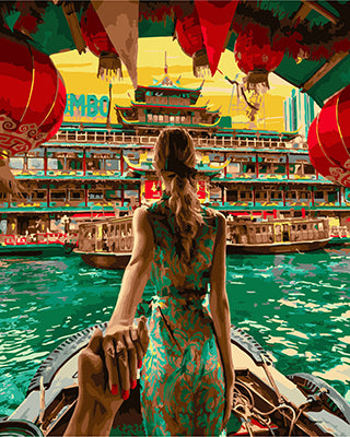 Porträt Malen nach Zahlen GX28957