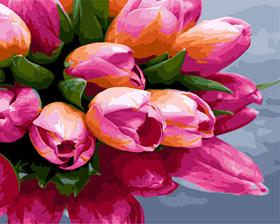 Blume Malen nach Zahlen GX28964