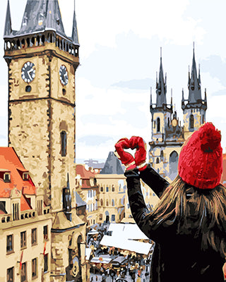 Porträt Malen nach Zahlen GX28965