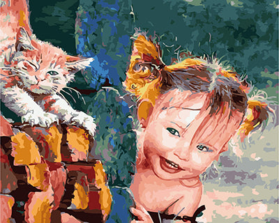 Porträt Malen nach Zahlen GX28968