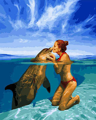 Porträt Malen nach Zahlen GX28975