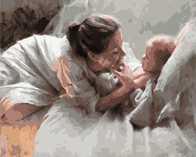 Porträt Malen nach Zahlen GX28984