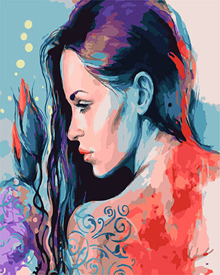 Porträt Malen nach Zahlen GX28986