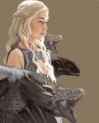 Porträt Malen nach Zahlen GX28993