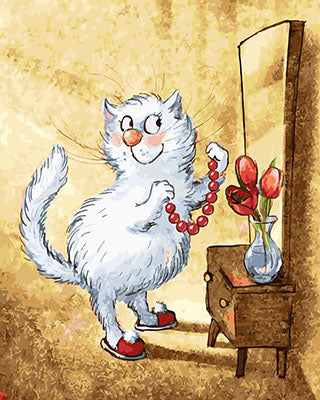 Cartoon Malen nach Zahlen GX28995