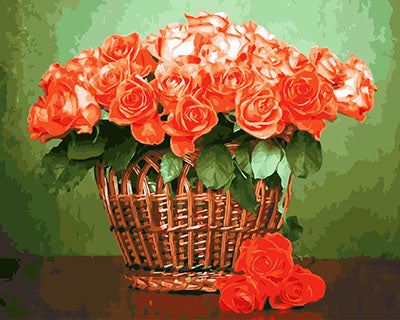 Blume Malen nach Zahlen GX28998