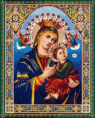 Porträt Malen nach Zahlen GX29003