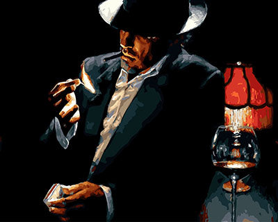 Porträt Malen nach Zahlen GX29009