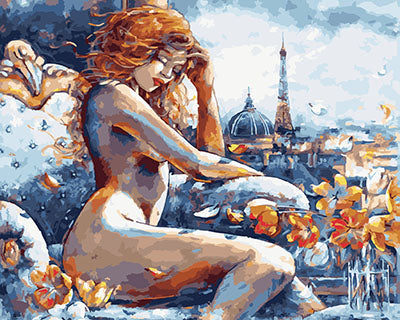 Porträt Malen nach Zahlen GX29019