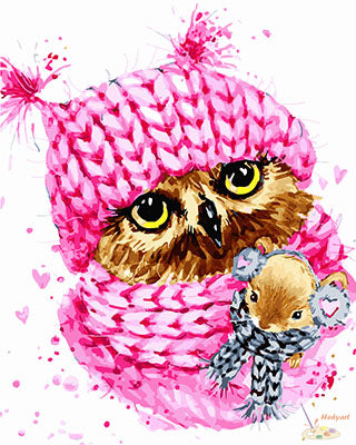 Tier Malen nach Zahlen GX29021