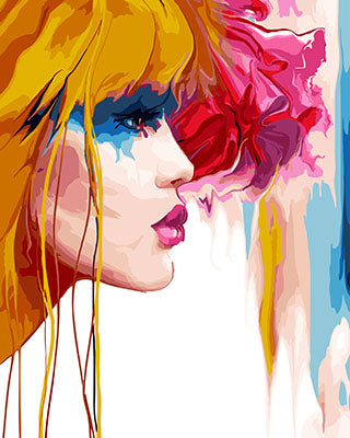 Porträt Malen nach Zahlen GX29026