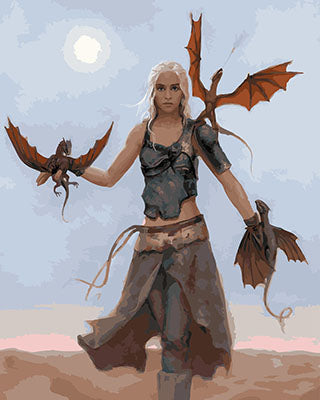 Porträt Malen nach Zahlen GX29057