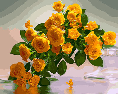 Blume Malen nach Zahlen GX29064