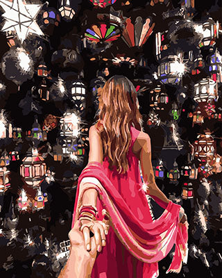 Porträt Malen nach Zahlen GX29072