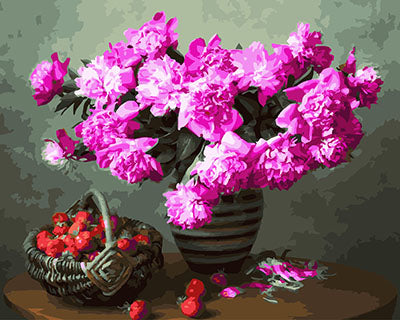 Blume Malen nach Zahlen GX29079