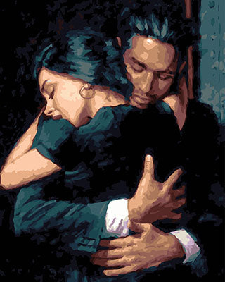 Porträt Malen nach Zahlen GX29082