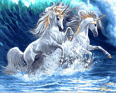 Tier Malen nach Zahlen GX29084