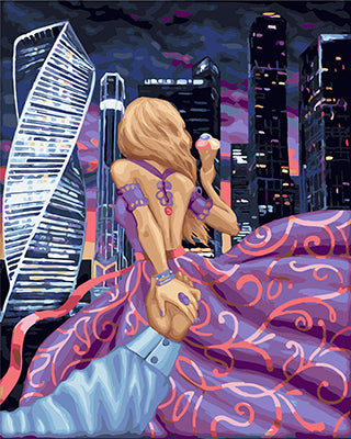 Porträt Malen nach Zahlen GX29087