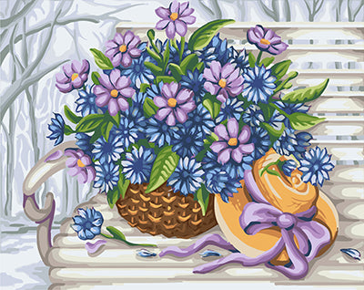 Blume Malen nach Zahlen GX29088