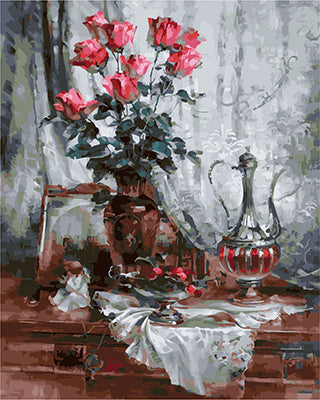 Blume Malen nach Zahlen GX29124