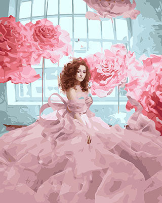 Porträt Malen nach Zahlen GX29142