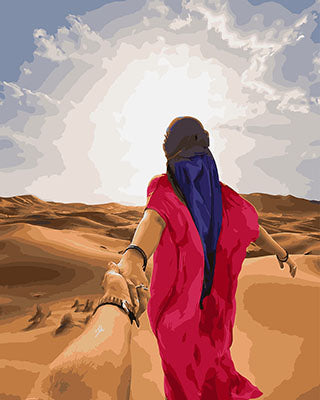 Porträt Malen nach Zahlen GX29147