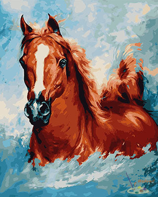 Tier Malen nach Zahlen GX29156