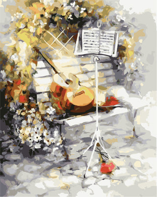 Stillleben Malen nach Zahlen GX29175