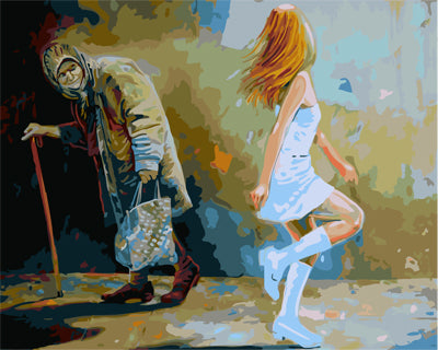 Porträt Malen nach Zahlen GX29184