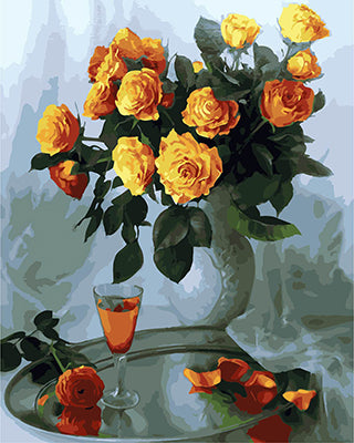Blume Malen nach Zahlen GX29196