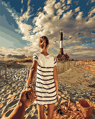 Porträt Malen nach Zahlen GX29206