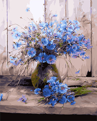 Blume Malen nach Zahlen GX29215