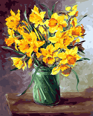 Blume Malen nach Zahlen GX29223