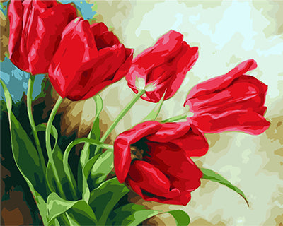 Blume Malen nach Zahlen GX29227