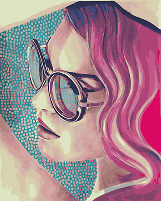 Porträt Malen nach Zahlen GX29228