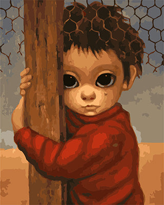 Porträt Malen nach Zahlen GX29238