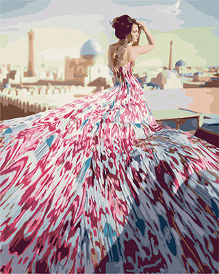 Porträt Malen nach Zahlen GX29247