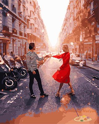 Liebe Malen nach Zahlen GX29262