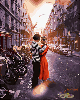 Liebe Malen nach Zahlen GX29264