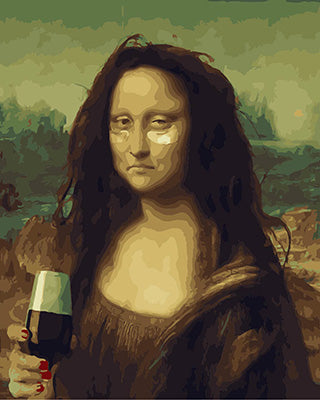 Porträt Malen nach Zahlen GX29267