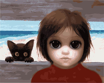 Porträt Malen nach Zahlen GX29273