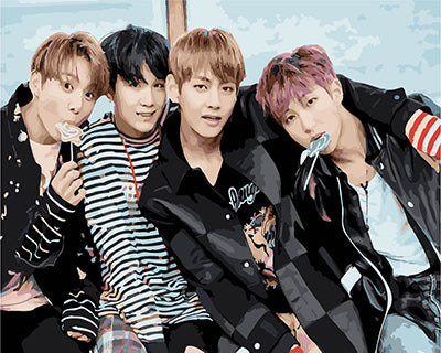 Porträt Malen nach Zahlen GX29282