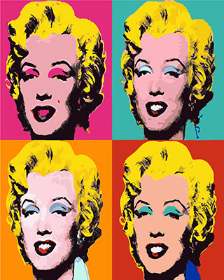 Porträt Malen nach Zahlen GX29296