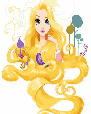 Porträt Malen nach Zahlen GX29302