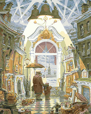 Porträt Malen nach Zahlen GX29325