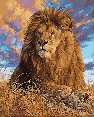 Tier Malen nach Zahlen GX29339