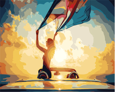 Porträt Malen nach Zahlen GX29344