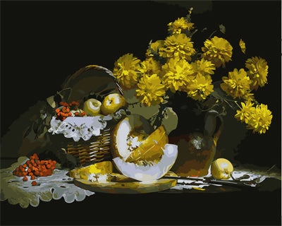 Blume Malen nach Zahlen GX29353